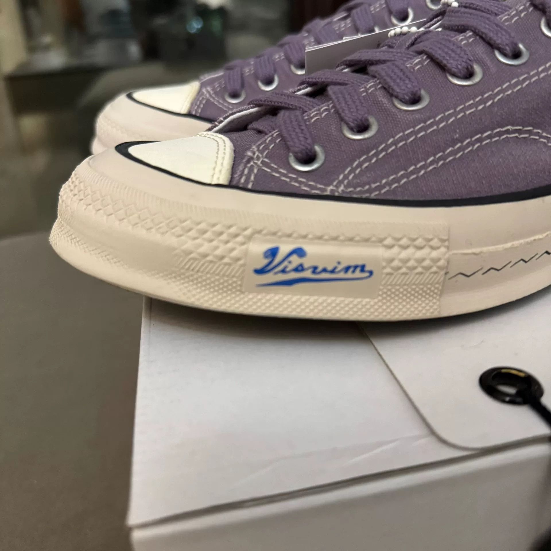 Visvim VISVIM 24SS SKAGWAY Low-Top Purple Canvas Size US 8.5 / EU 41-42 - 5 Thumbnail