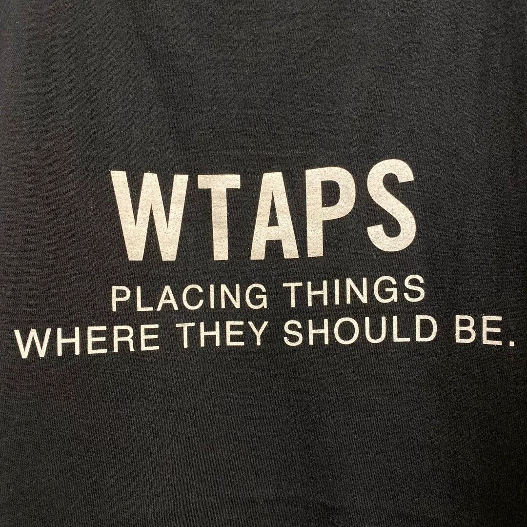Wtaps Wtaps 14SS Standard Design Logo Short Sleeve Tee Size US M / EU 48-50 / 2 - 3 Thumbnail