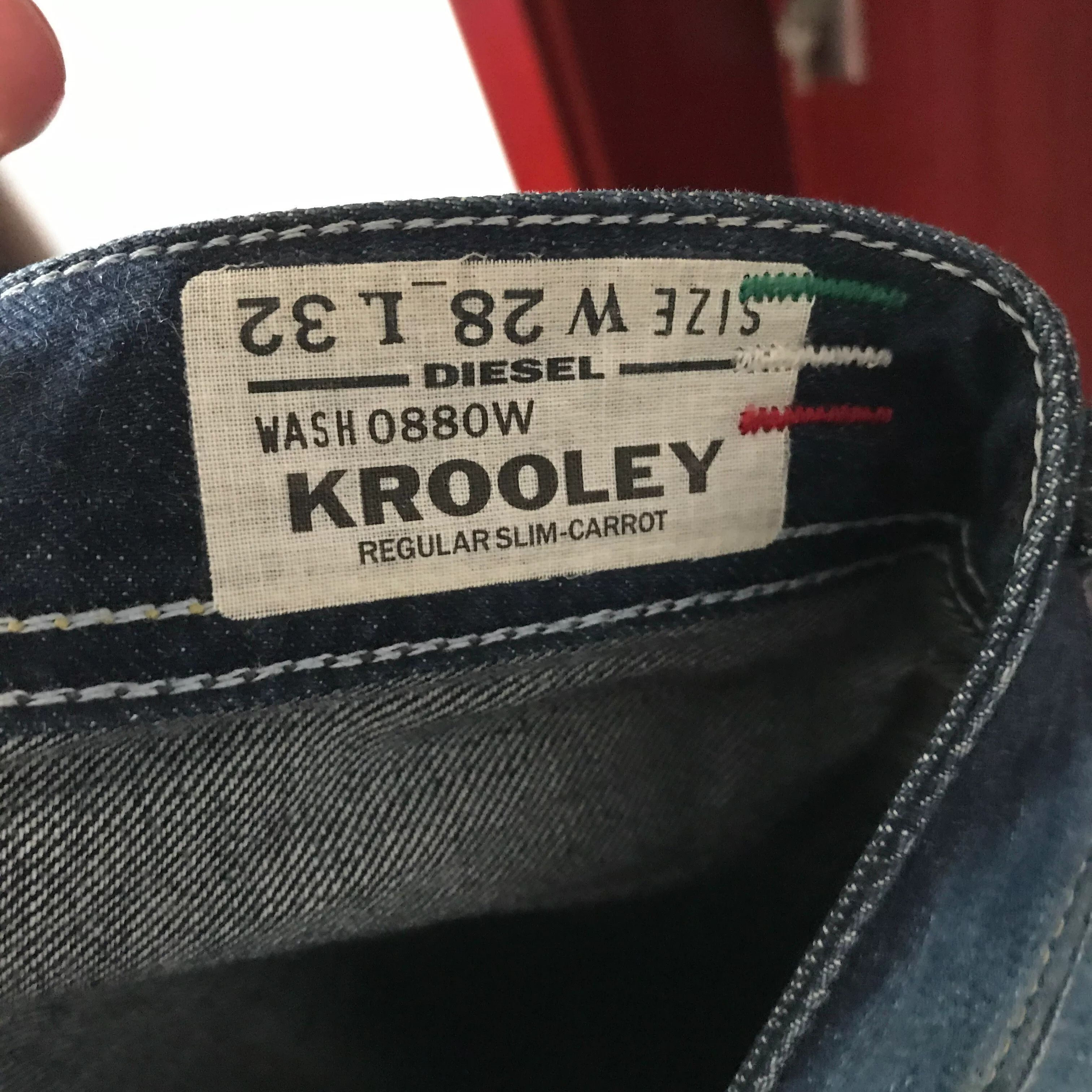 Diesel Diesel Krooley 088W Slim Jeans Size US 28 / EU 44 - 5 Thumbnail
