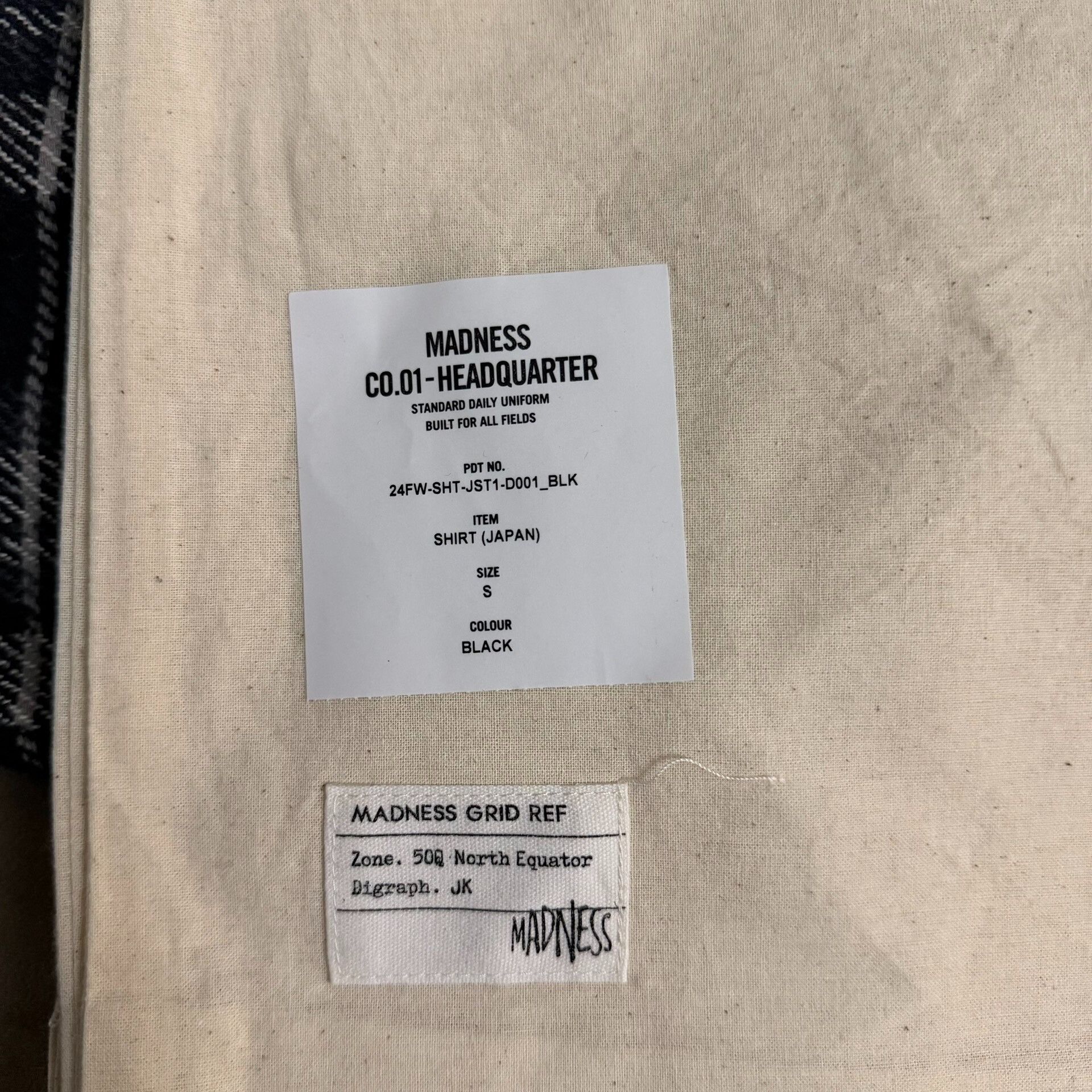 Madness MADNESS Shredded Check Shirt Size US S / EU 44-46 / 1 - 7 Thumbnail