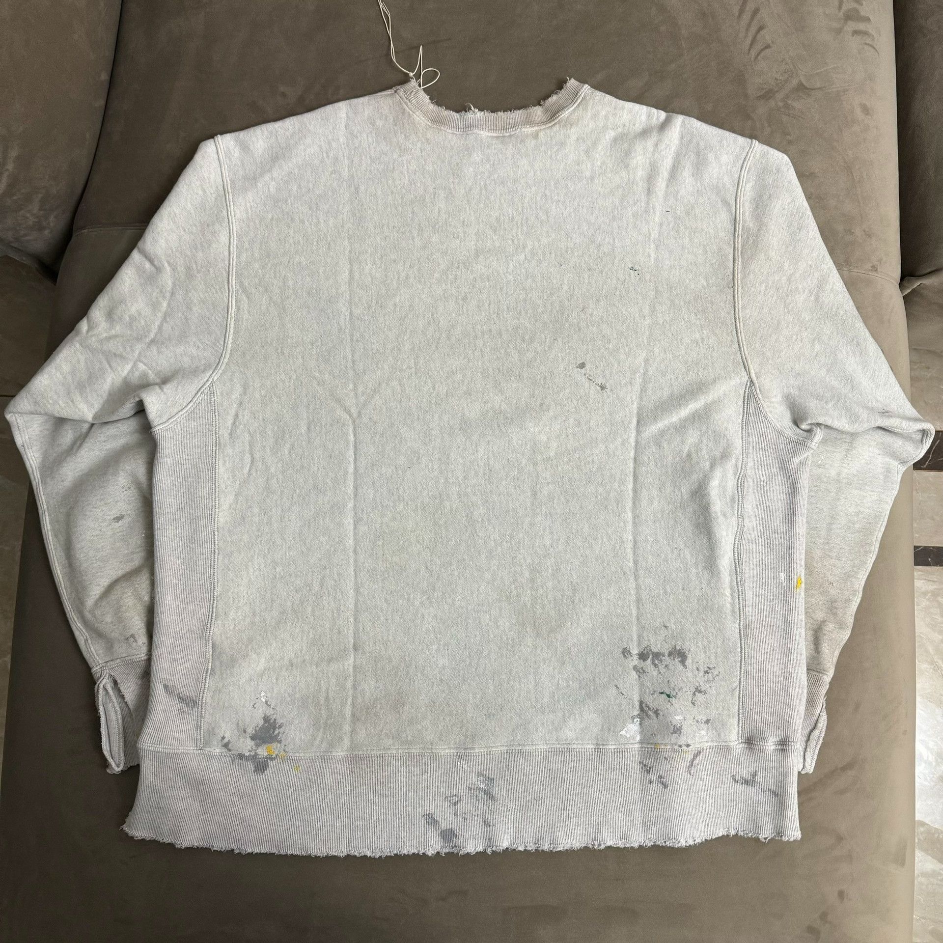 ANACHRONORM ANCELLM Hand Painting Sweat Shirt Size US M / EU 48-50 / 2 - 2 Thumbnail