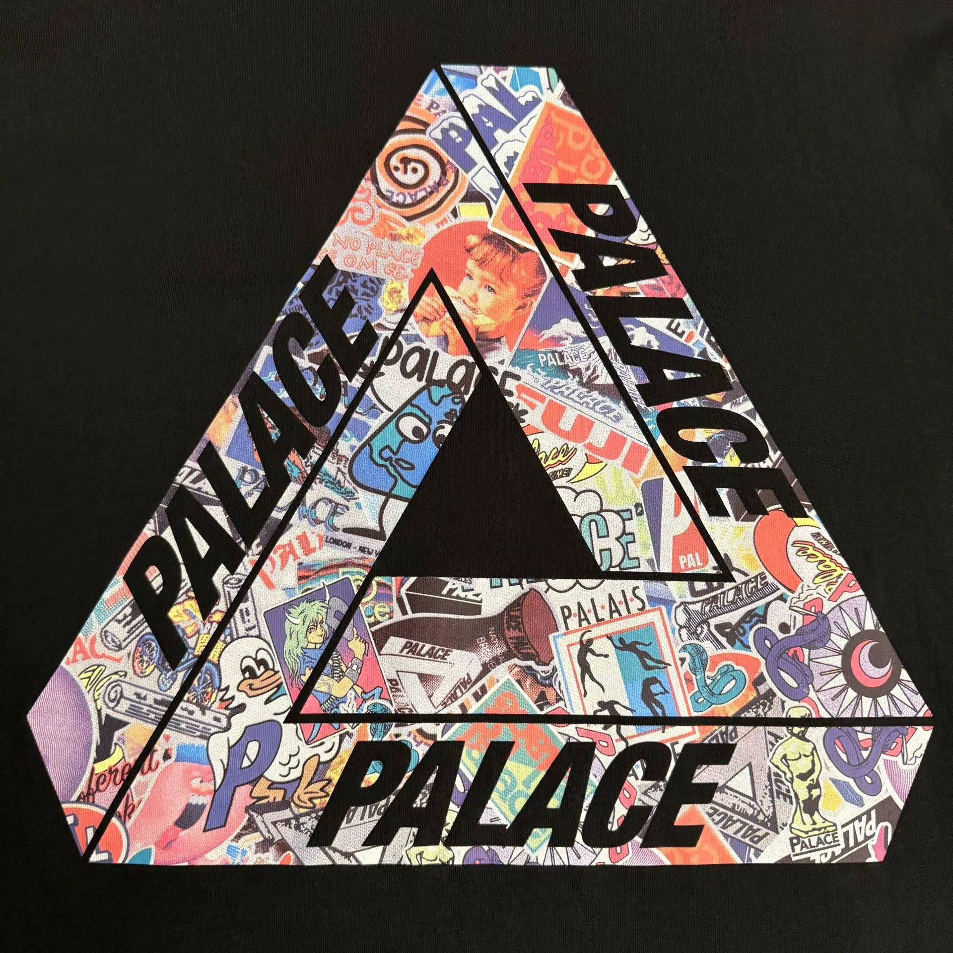 Palace PALACE Tri-Sticker Logo Crewneck Tee Size US M / EU 48-50 / 2 - 4 Thumbnail