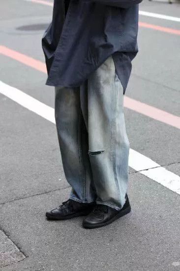 Japanese Brand ANCELLM Selvedge Tapered Denim Pants Size US 26 / EU 42 - 7 Thumbnail