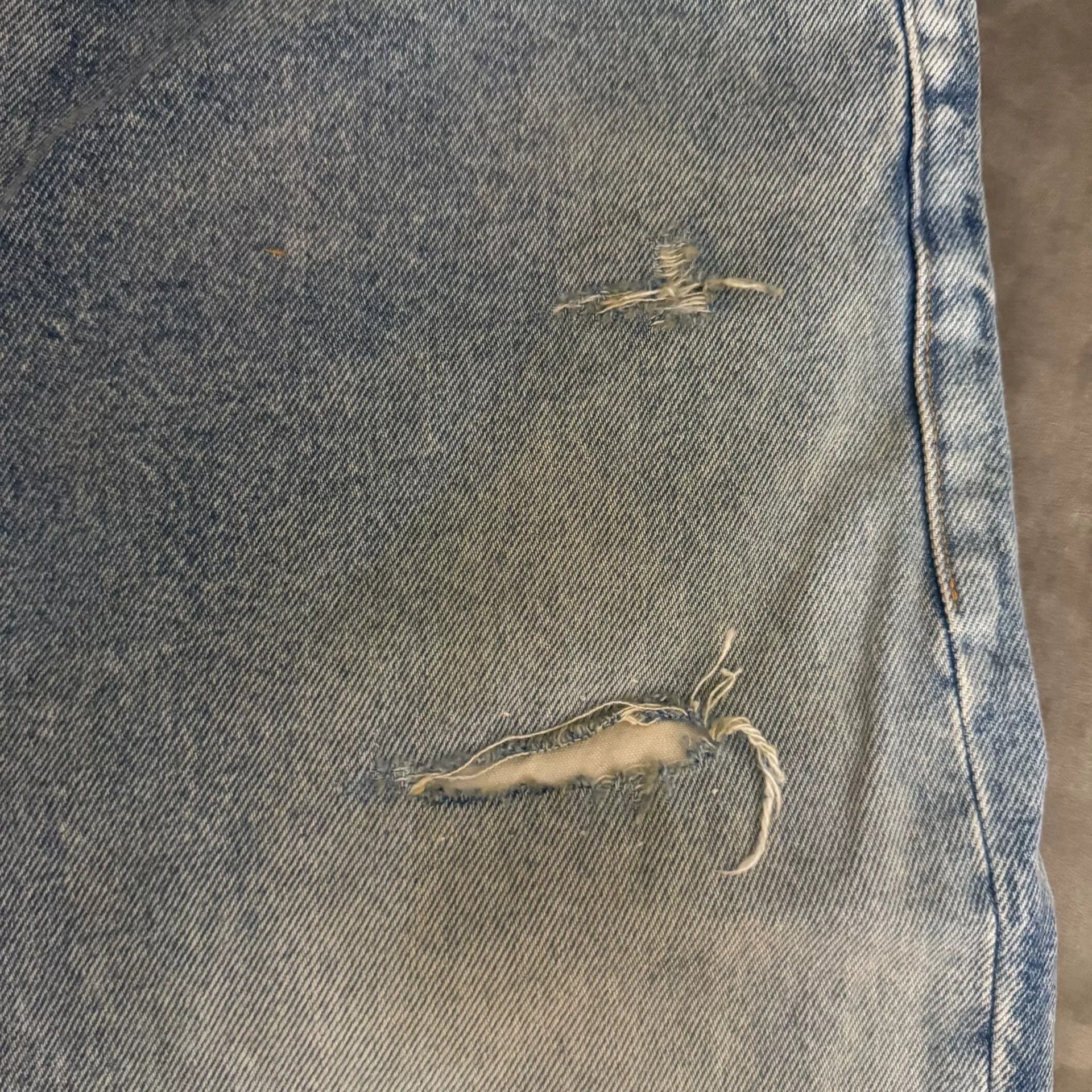 ANACHRONORM ANACHRONORM 24AW Vintage Distressed Jeans Size US 34 / EU 50 - 5 Thumbnail