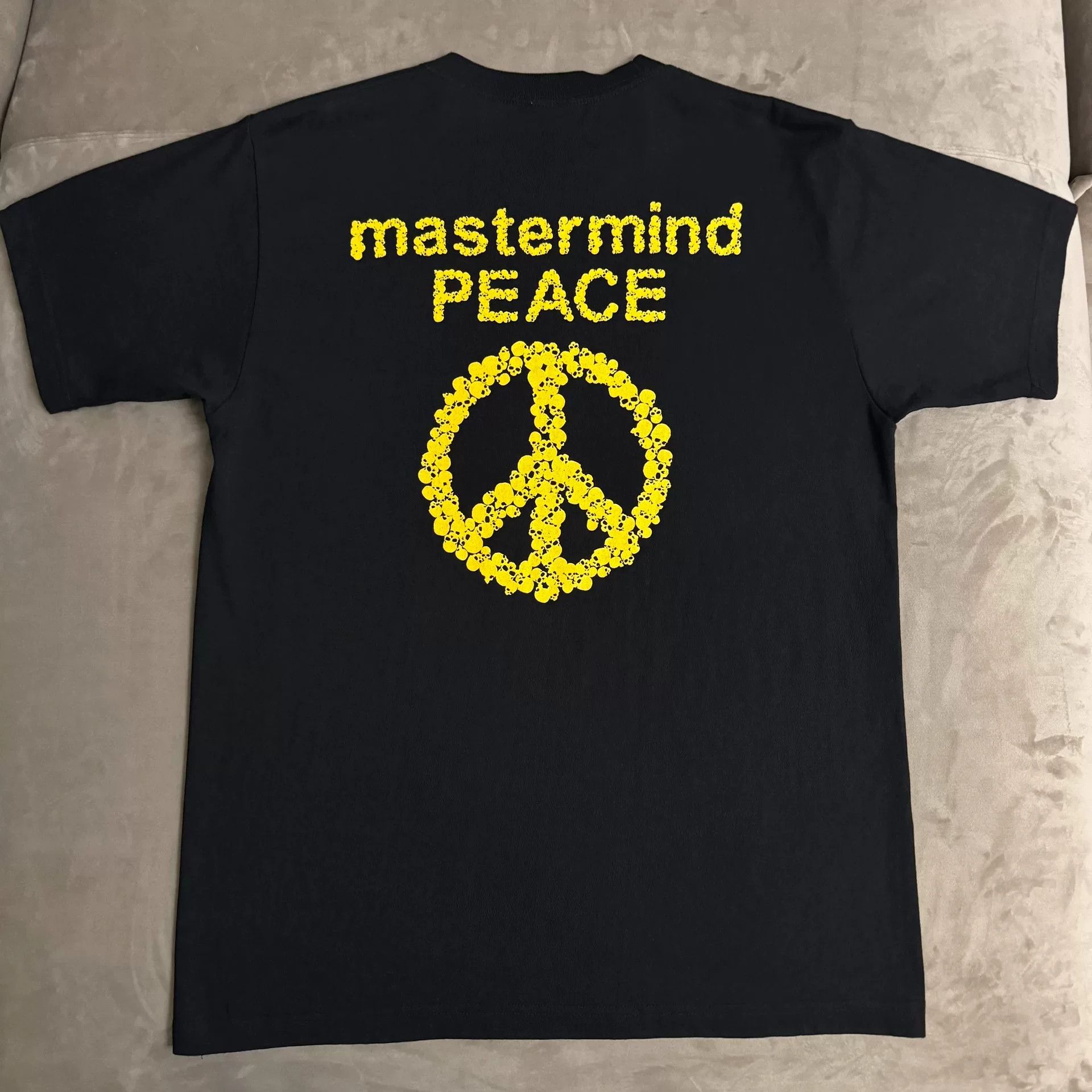 Mastermind Japan Mastermind Japan MMJ Anti-War Short Sleeve Tee Size US M / EU 48-50 / 2 - 2 Thumbnail