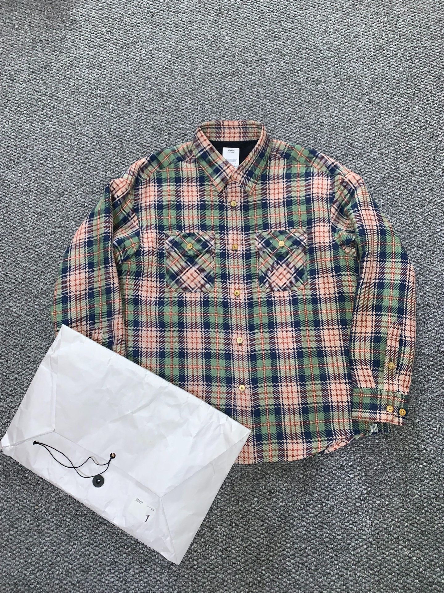 Visvim visvim lumber check shirt Size US S / EU 44-46 / 1 - 5 Thumbnail