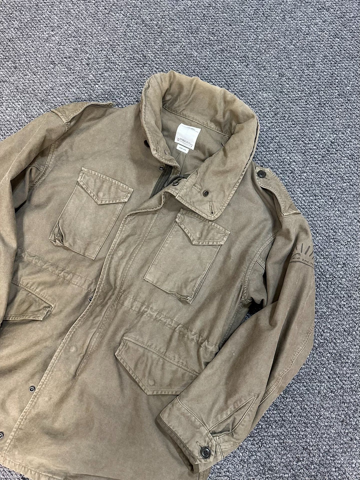 Visvim VISVIM 20SS BICKLE DMGD M65 Jacket Size US M / EU 48-50 / 2 - 2 Thumbnail