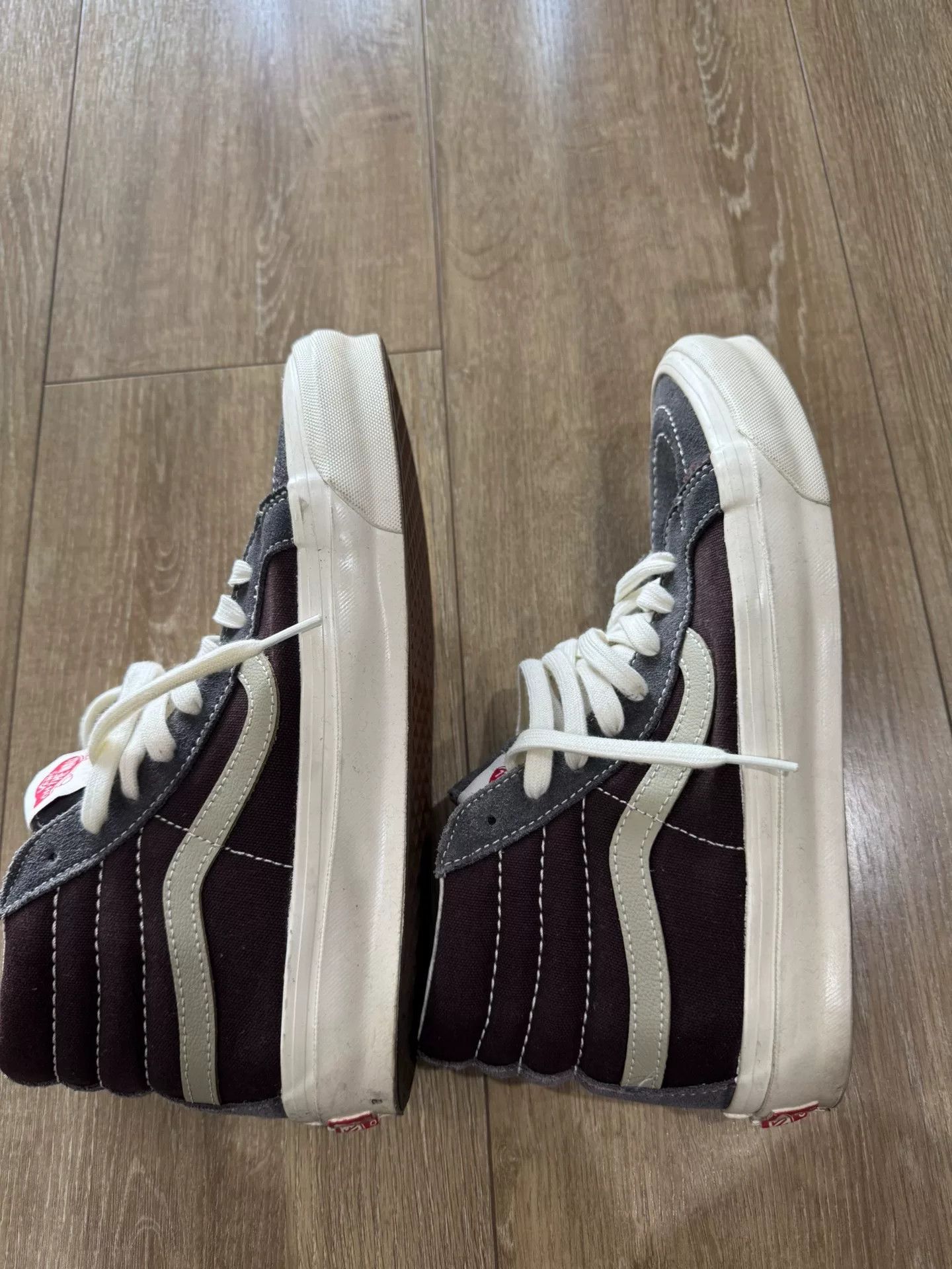 Vans Vans Sk8-Hi Gray Brown Size US 7 / EU 40 - 2 Thumbnail