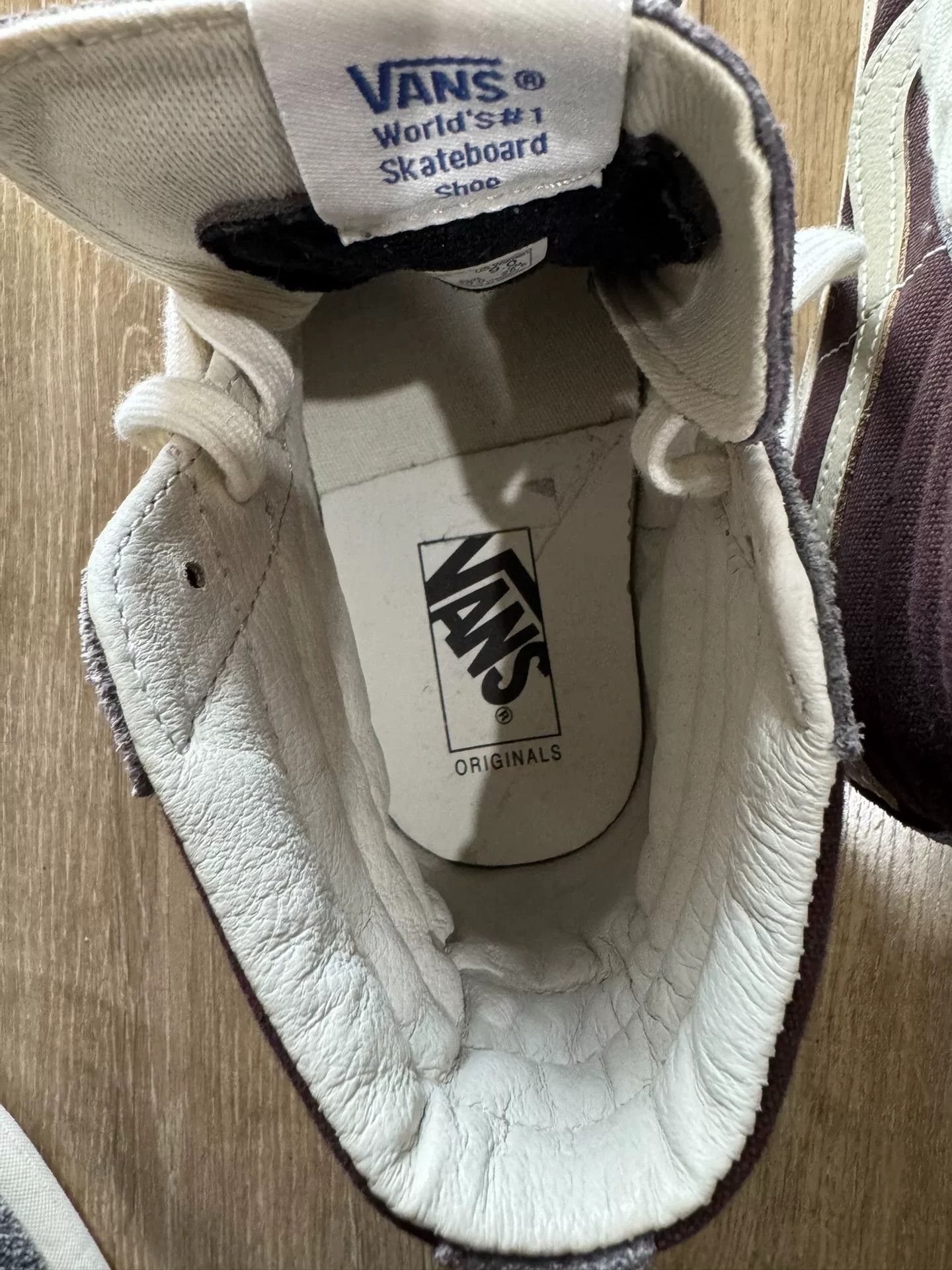 Vans Vans Sk8-Hi Gray Brown Size US 7 / EU 40 - 6 Thumbnail