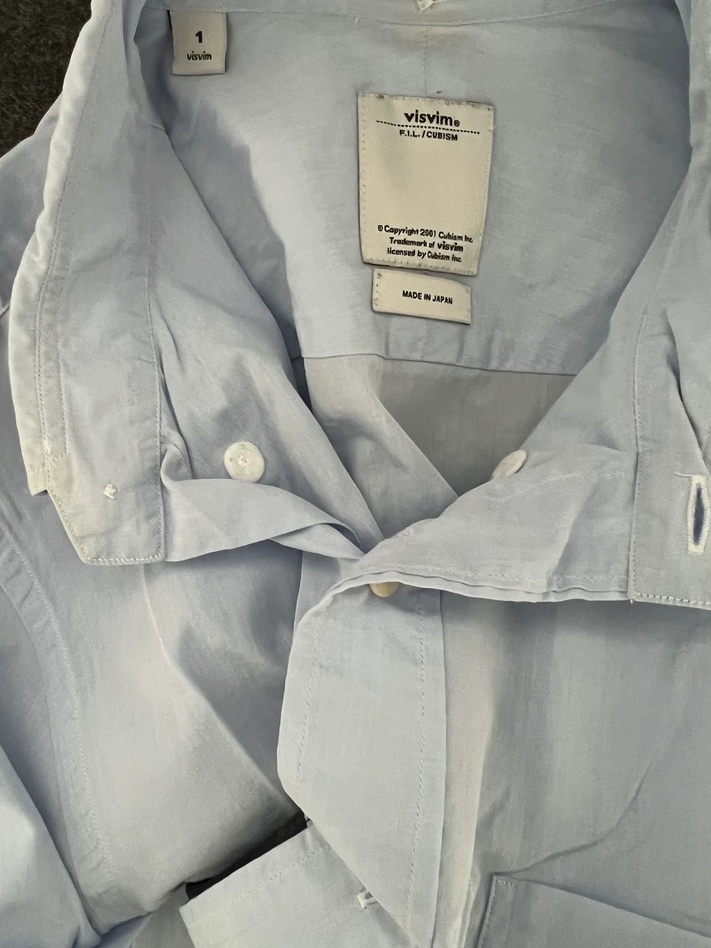 Visvim 15aw Visvim V+V Fatigues B.D. Shirt L/S Size US M / EU 48-50 / 2 - 3 Thumbnail