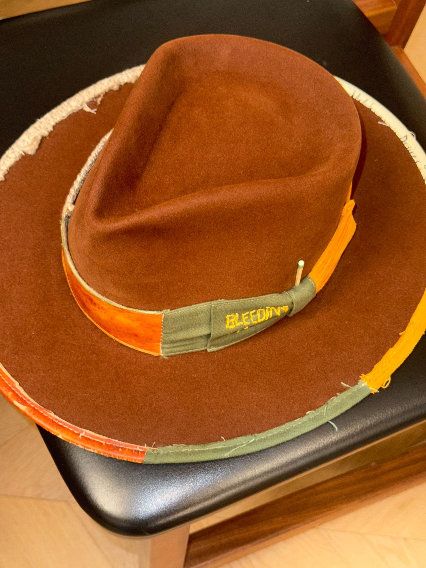 Nick Fouquet Nick Fouquet Western Cowboy Top Hat Size ONE SIZE - 2 Thumbnail
