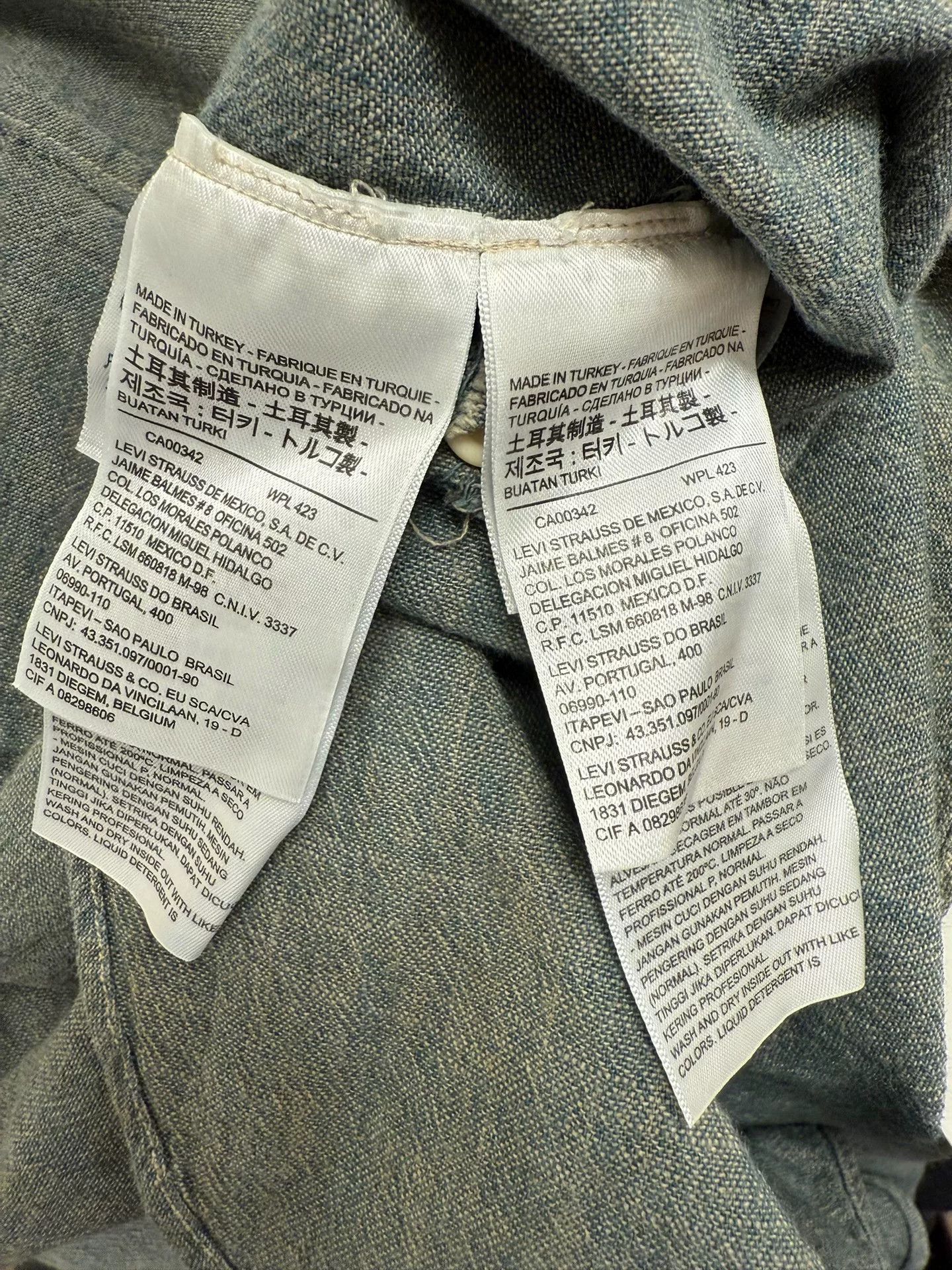 Levi's Vintage Clothing Levi's LVC Men's Retro Long-Sleeve Shirt Size US M / EU 48-50 / 2 - 7 Thumbnail