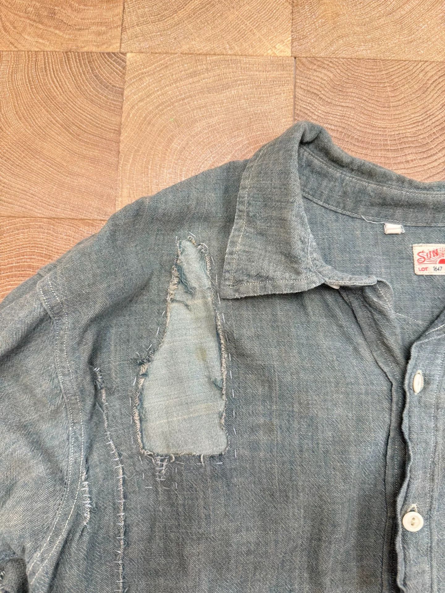 Levi's Vintage Clothing Levi's LVC Men's Retro Long-Sleeve Shirt Size US M / EU 48-50 / 2 - 2 Thumbnail