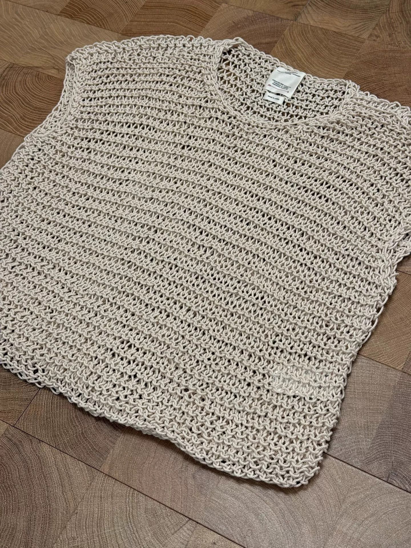 Visvim visvim 22ss Lattice Hand-Knit Vest Size US L / EU 52-54 / 3 - 3 Thumbnail