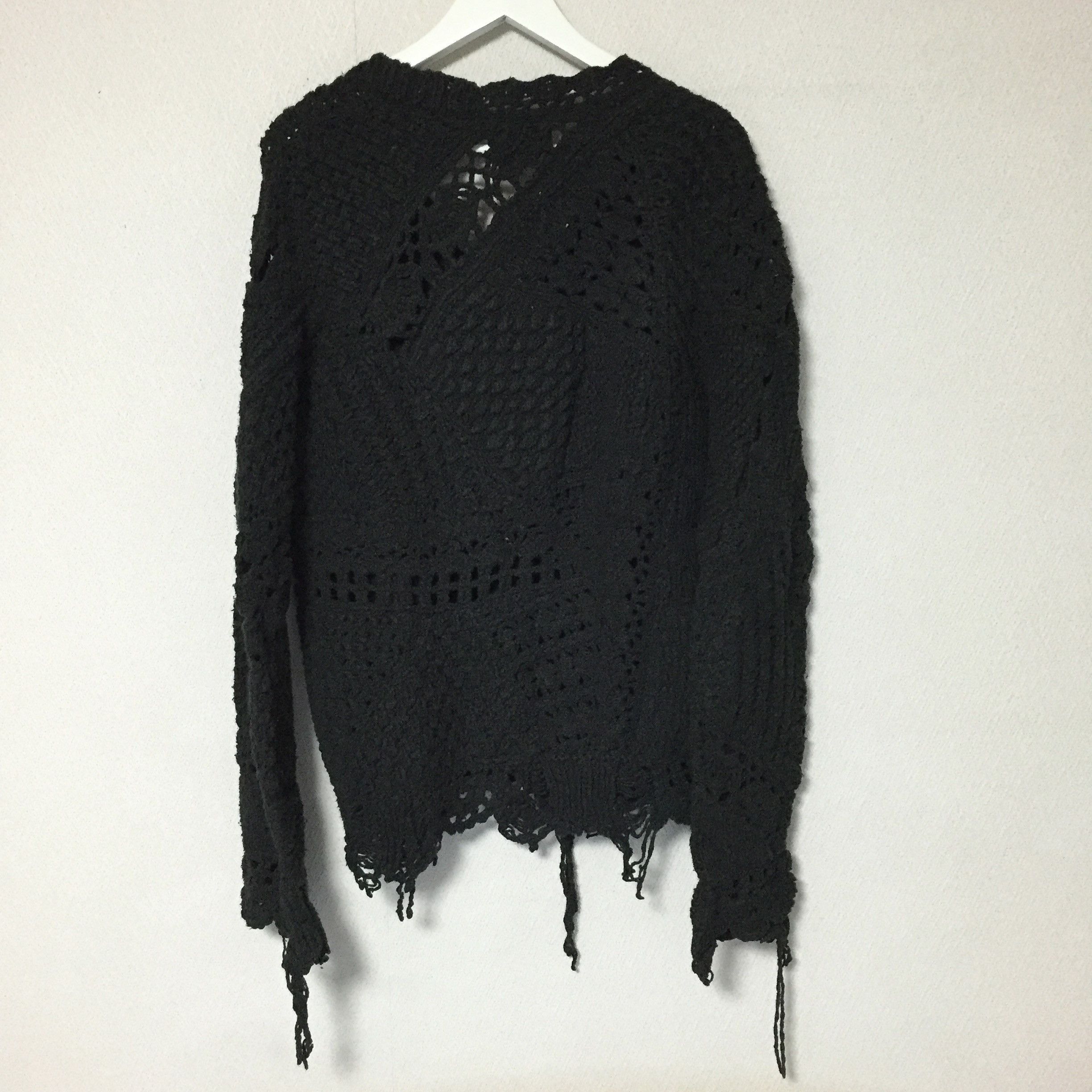 セットアップ Number (N)ine Number nine Grailed | knit destroyed トップス