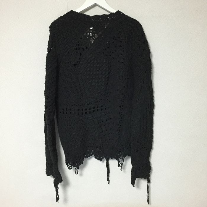 Number (N)ine Number nine destroyed knit | Grailed