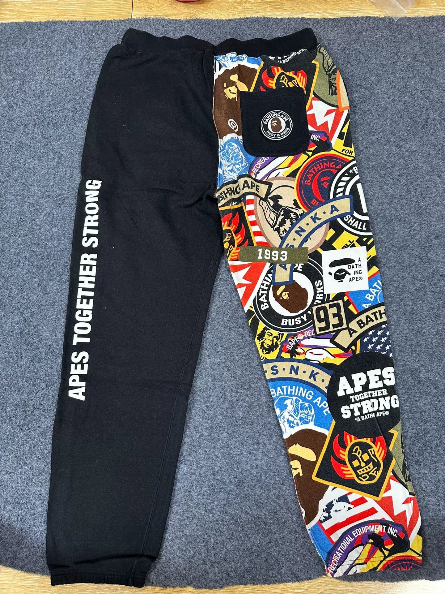 Bape Bape Multi Shark Pants Casual Designer Size US 38 / EU 54 - 2 Thumbnail