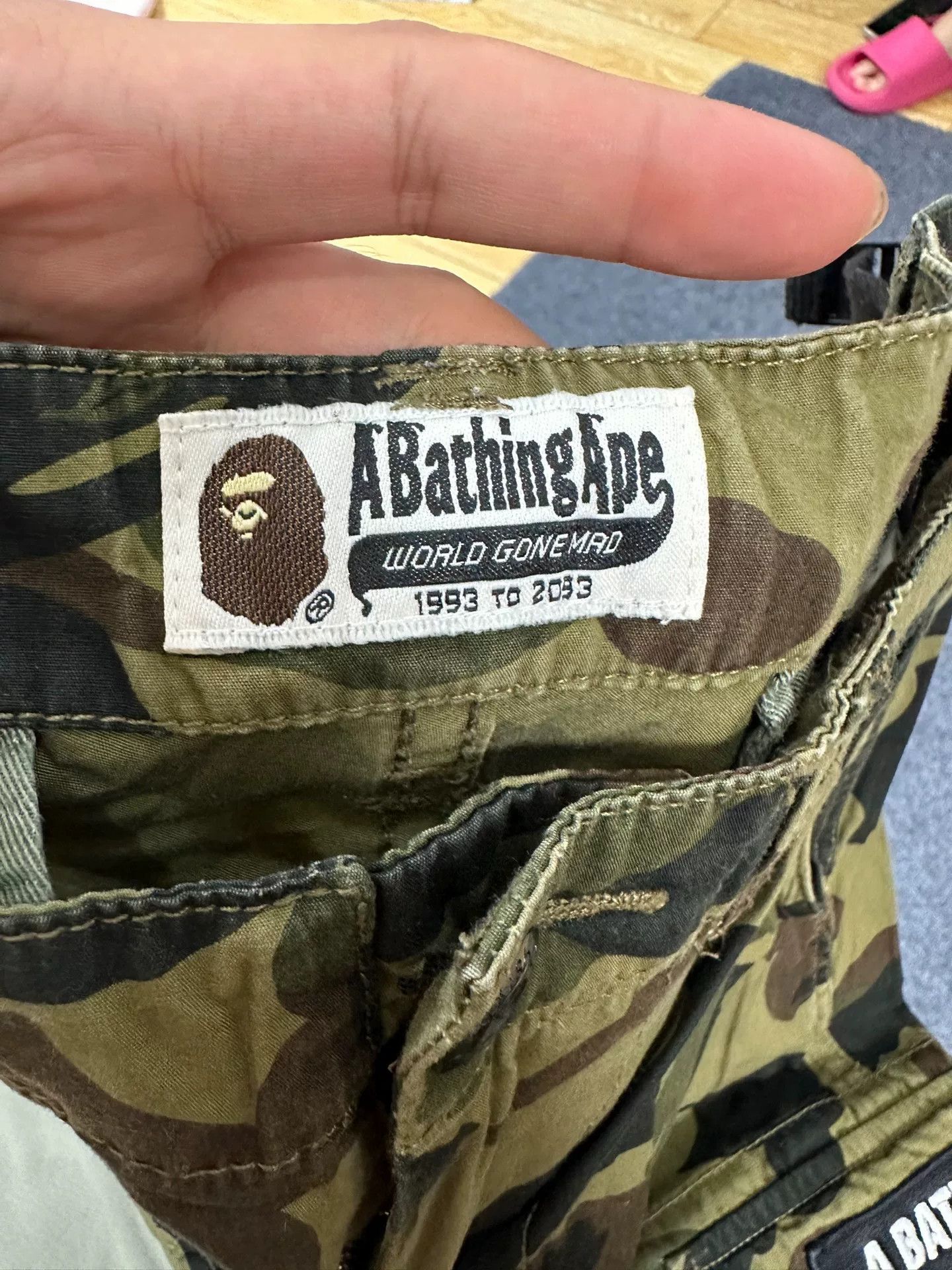 Bape Bape Multi Glow Pants Casual Designer Size US S / EU 44-46 / 1 - 3 Thumbnail
