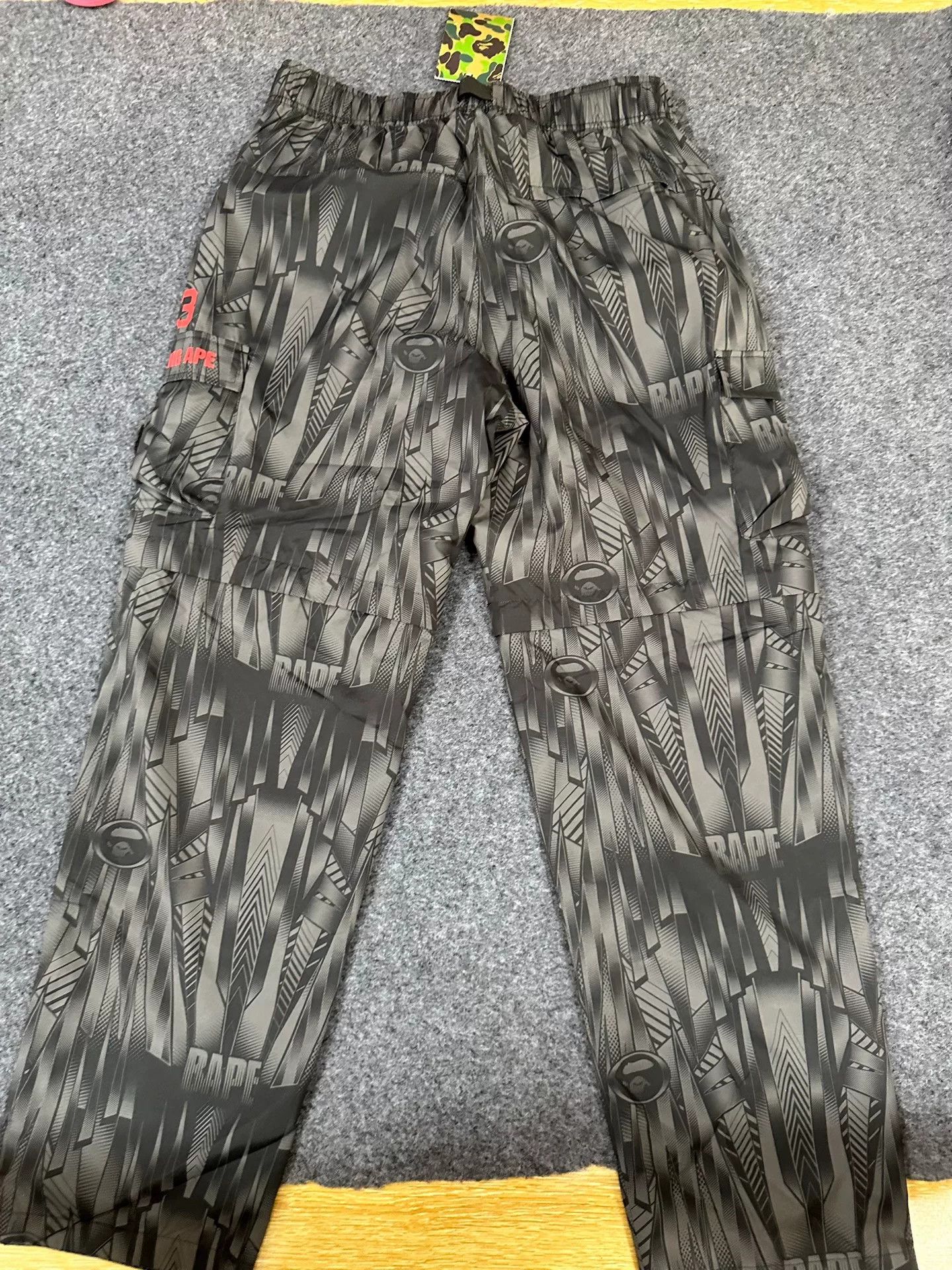 Bape Bape Multi Glow Casual Pants Casual Size US 36 / EU 52 - 2 Thumbnail