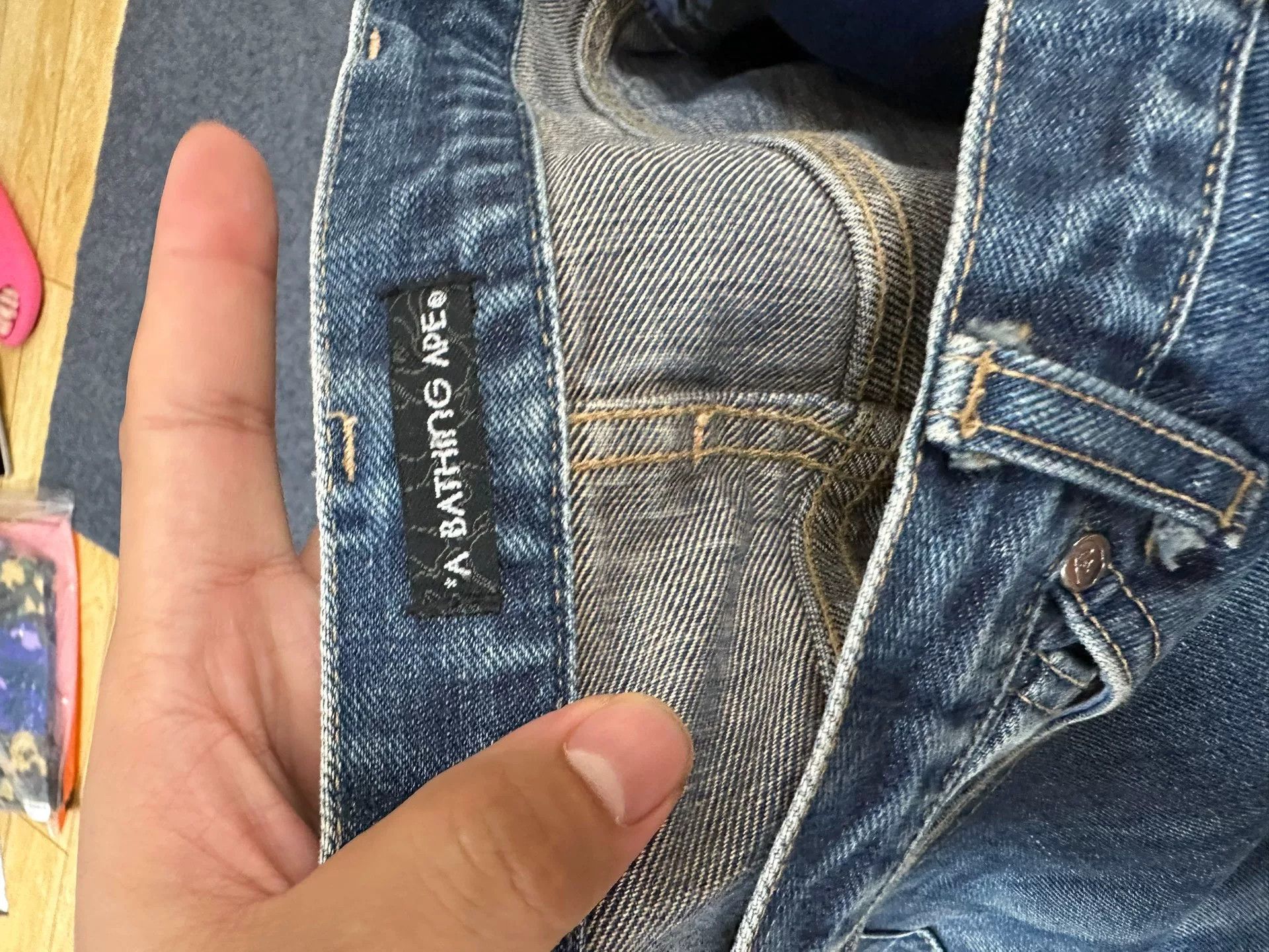 Bape Bape Multi Space Jeans Casual Designer Size US 30 / EU 46 - 4 Thumbnail