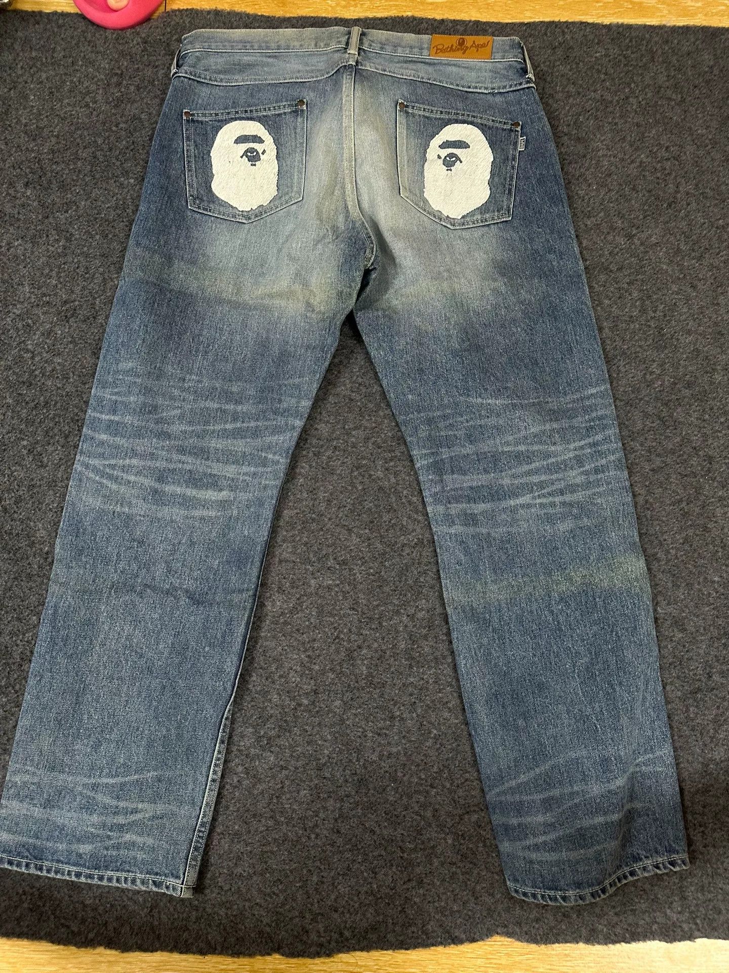 Bape Bape Multi Glow Jeans Casual Designer Size US 36 / EU 52 - 2 Thumbnail