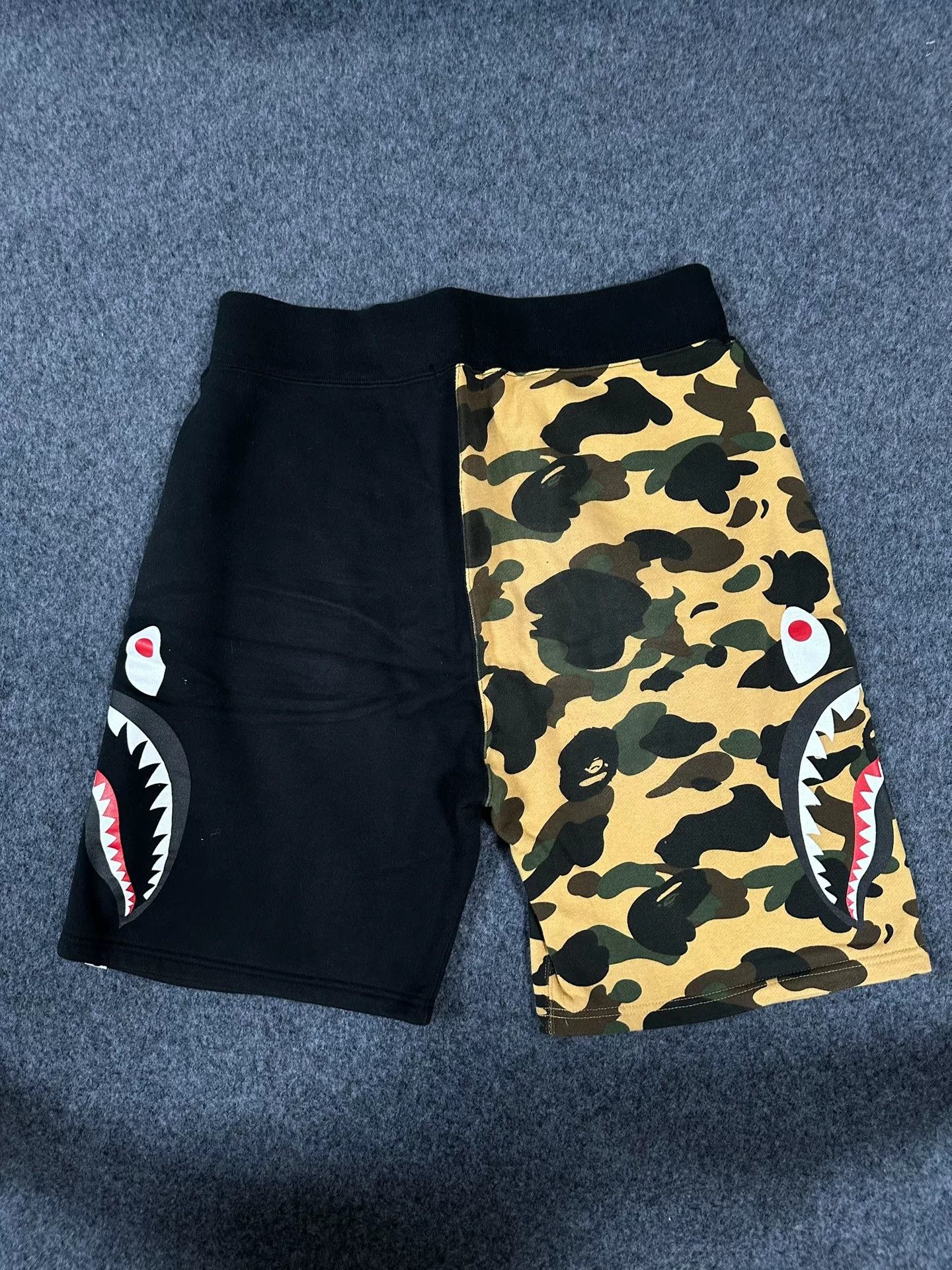 Bape Bape Multi Shark Shorts Designer Size US 36 / EU 52 - 2 Thumbnail