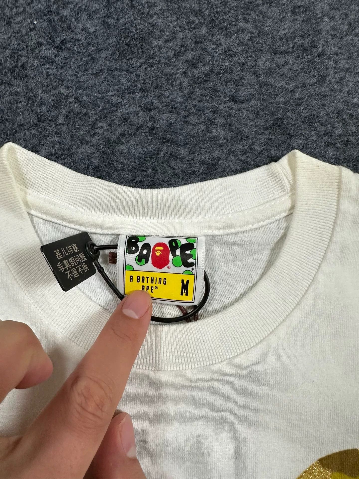 Bape Bape Multi Shark T-Shirt Casual Size US M / EU 48-50 / 2 - 2 Thumbnail