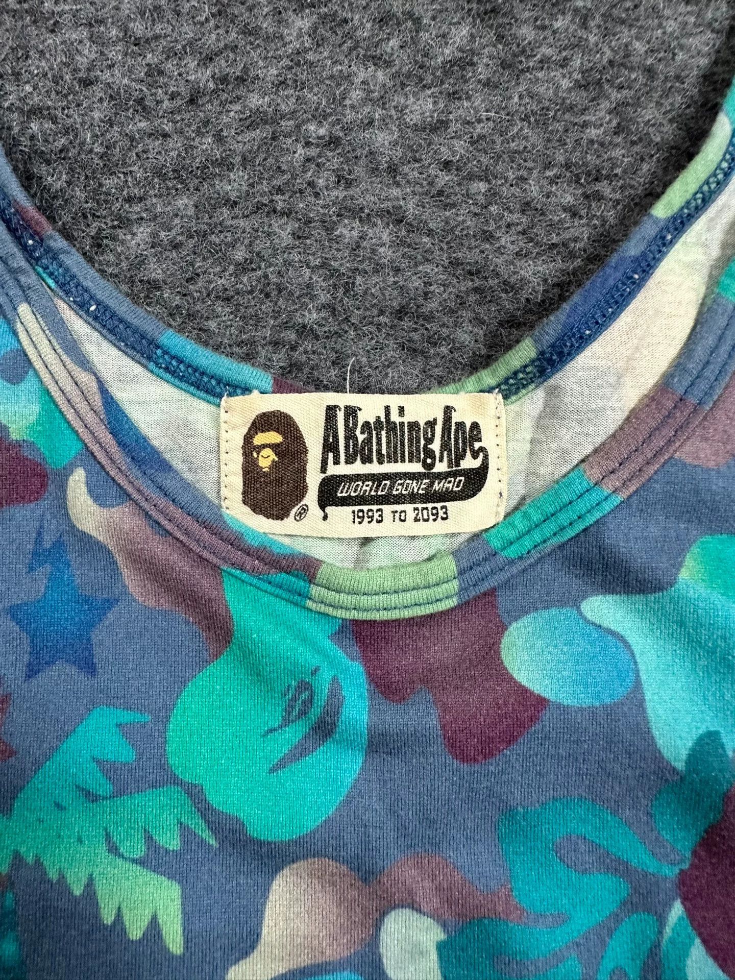 Bape Bape Blue Space T-Shirt Casual Size US S / EU 44-46 / 1 - 3 Thumbnail