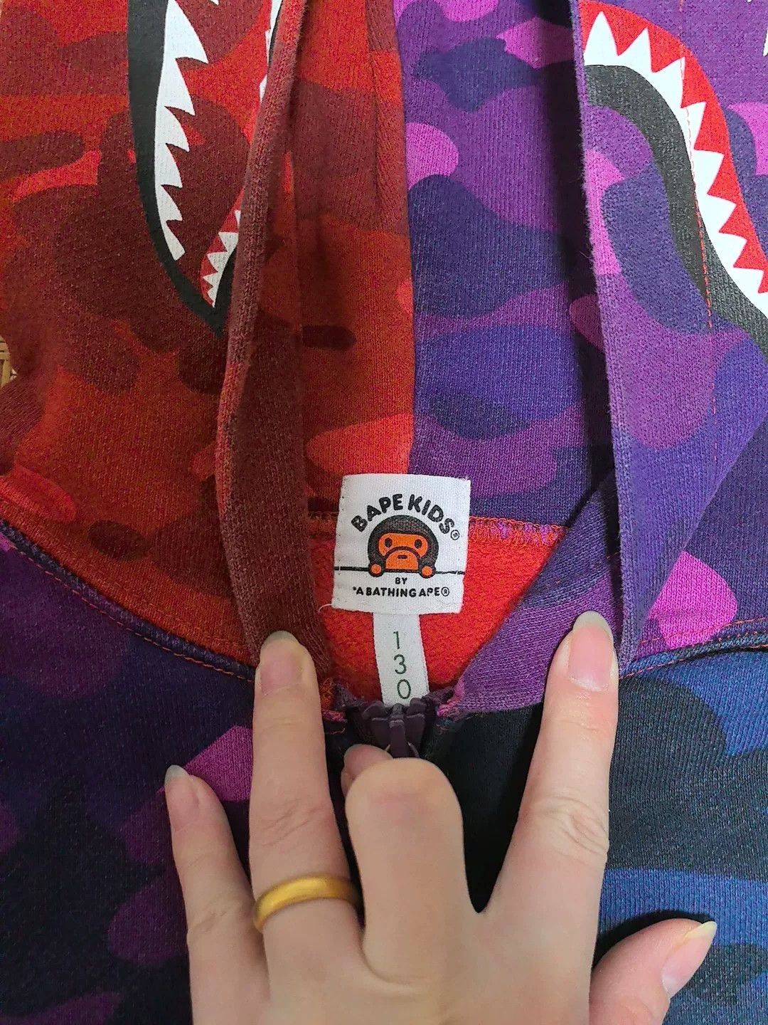 Bape Bape Purple Camo Designer Casual Size US XXL / EU 58 / 5 - 3 Thumbnail