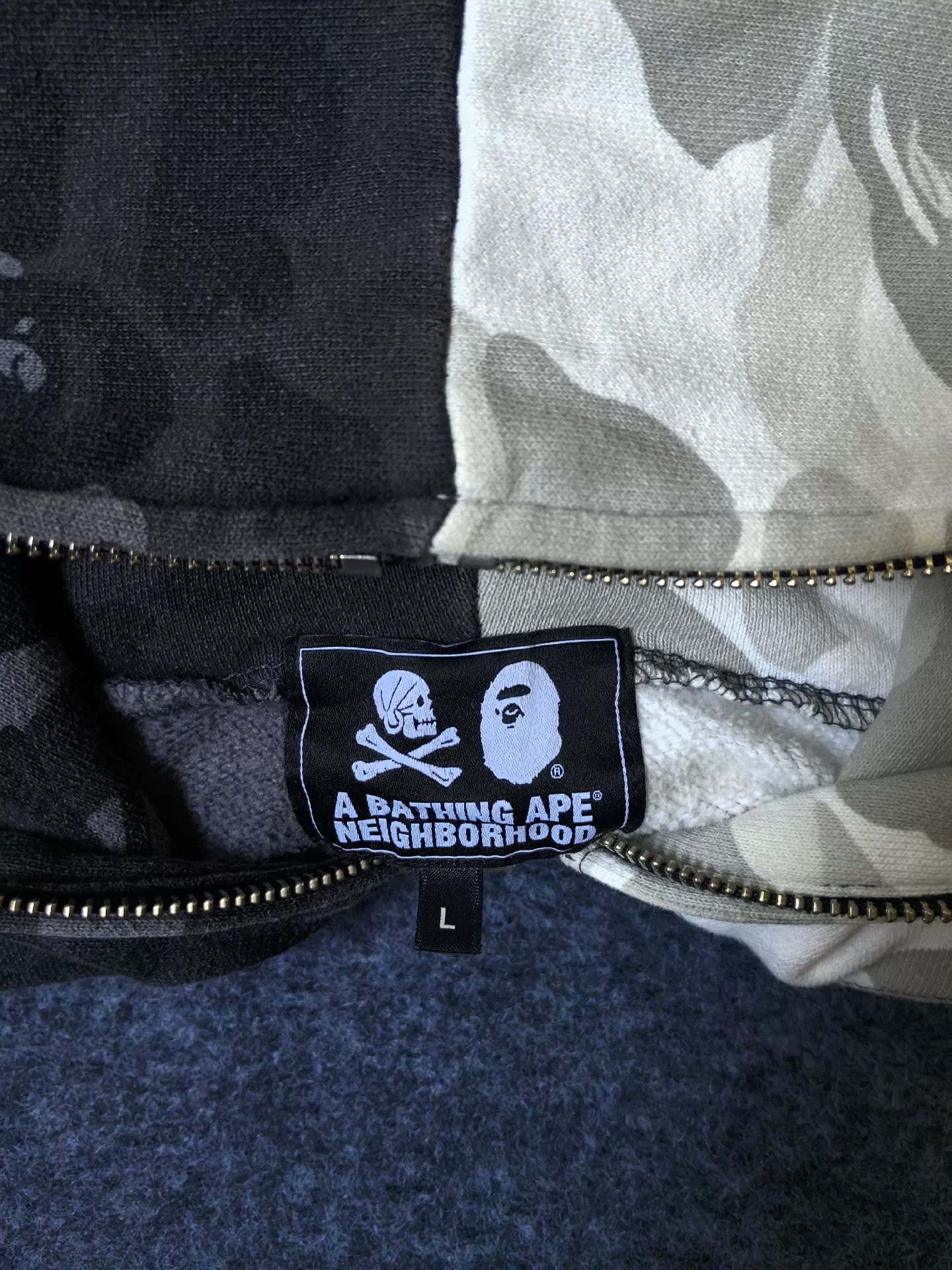 Bape Bape Shark Sweatshirt Pullover Size US L / EU 52-54 / 3 - 3 Thumbnail