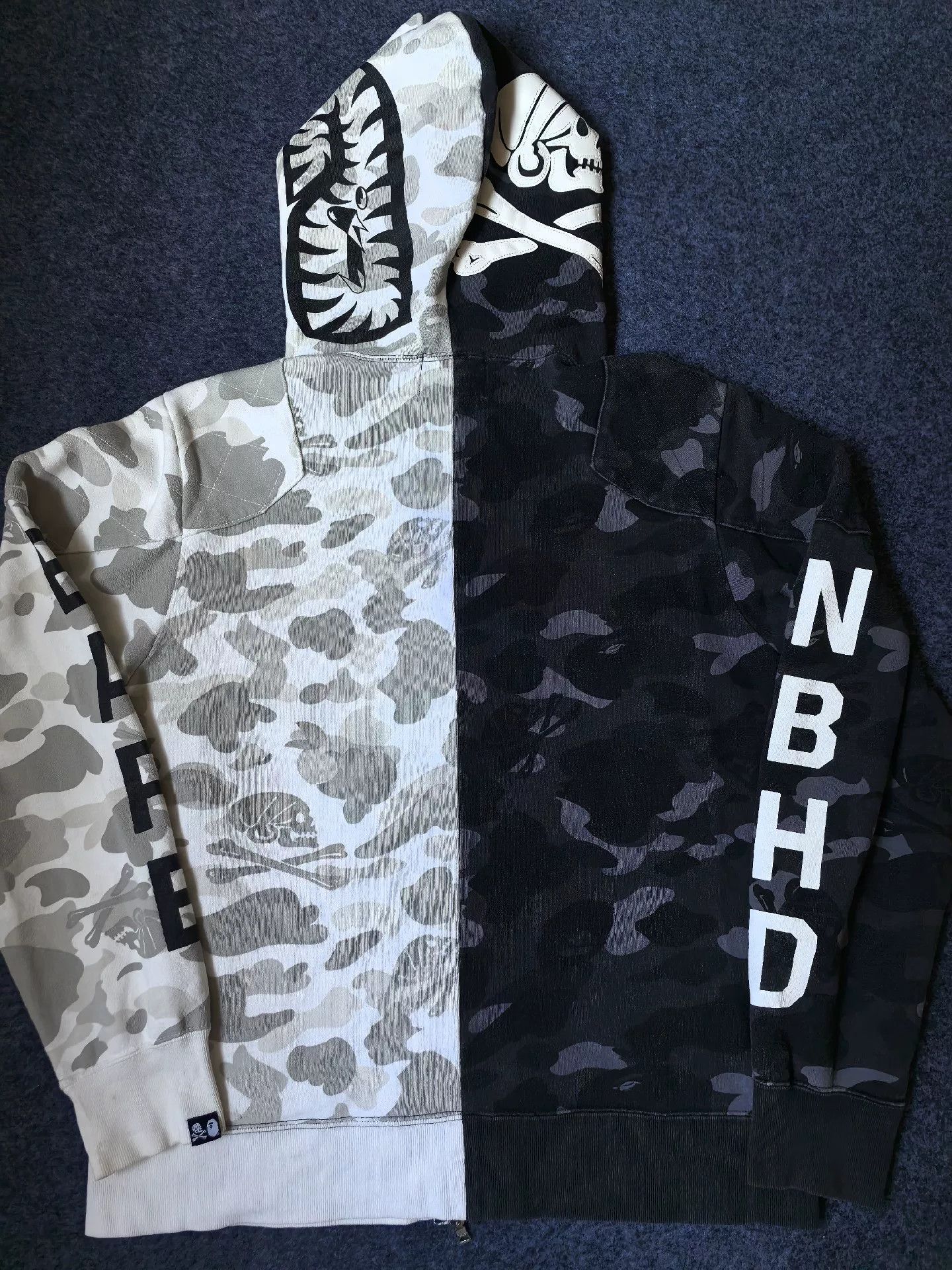 Bape Bape Shark Sweatshirt Pullover Size US L / EU 52-54 / 3 - 2 Thumbnail