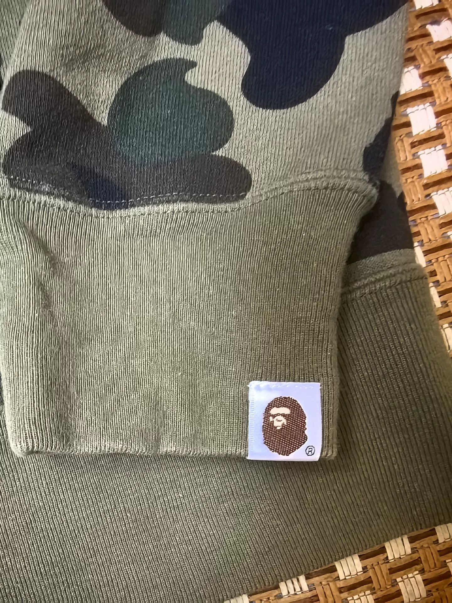 Bape Bape Green Shark Sweatshirt Pullover Size US L / EU 52-54 / 3 - 4 Thumbnail