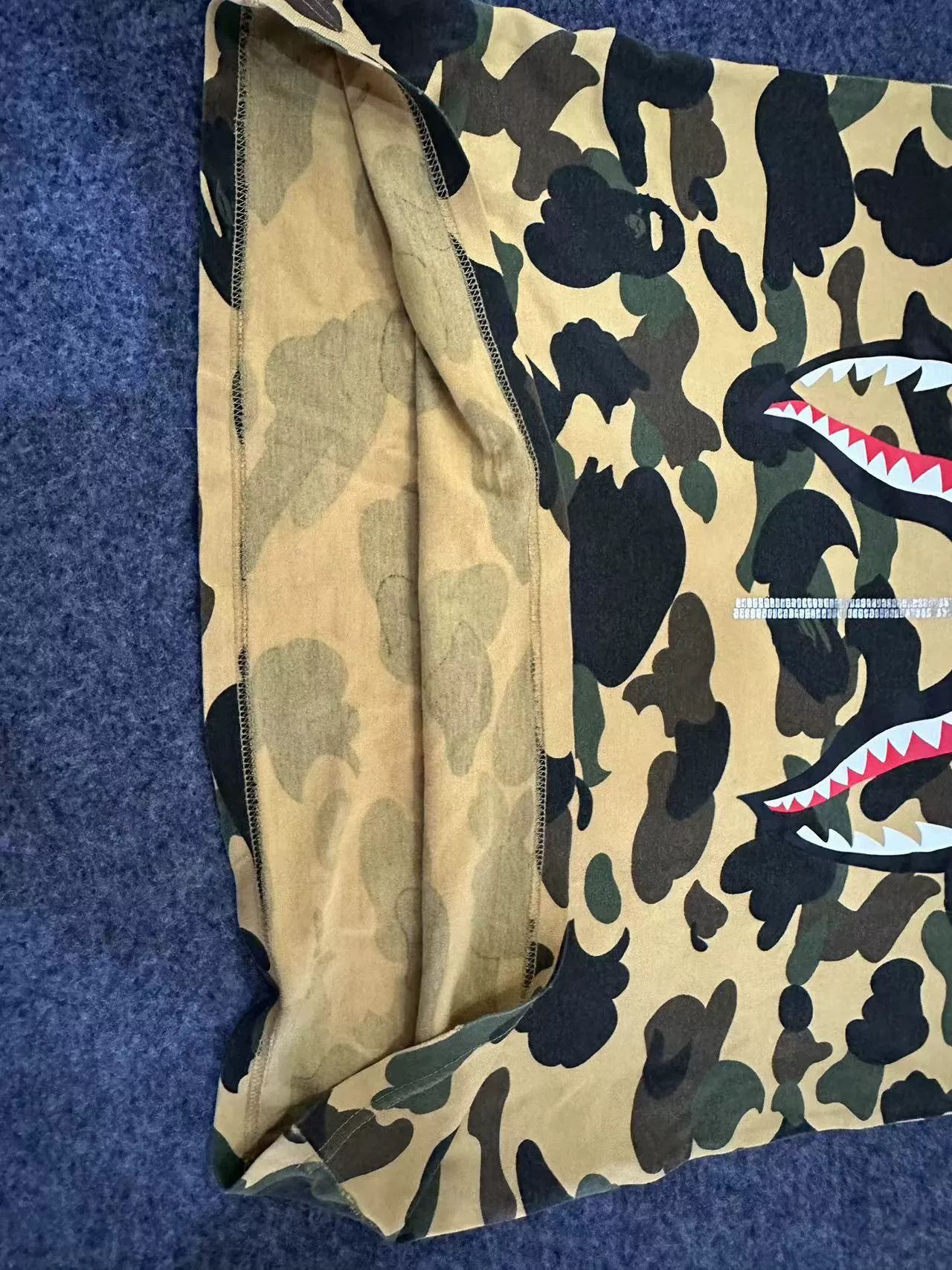 Bape Bape Yellow Shark Designer Casual Size US M / EU 48-50 / 2 - 4 Thumbnail