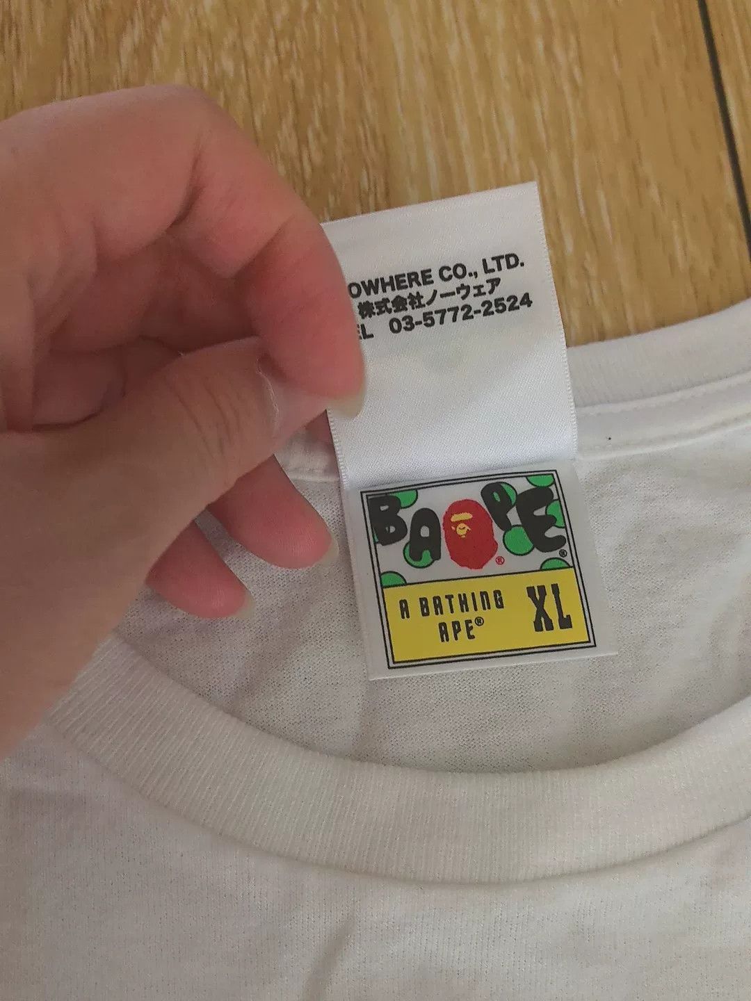 Bape Bape T-Shirt Casual Short Sleeve Size US XL / EU 56 / 4 - 3 Thumbnail