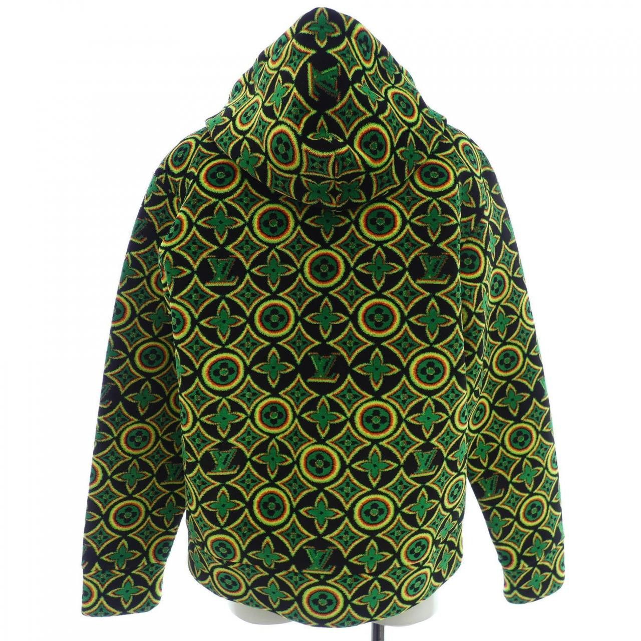 Louis Vuitton Louis Vuitton Louis Vuitton Monogram Flower Zip Through Hoodie Textile Sweatshirts & Hoodies HKY88WZRY DUTY FREE for USA Size ONE SIZE - 2 Thumbnail