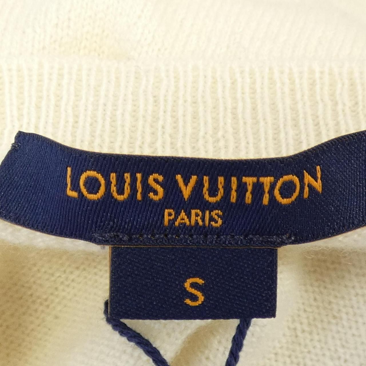 Louis Vuitton Louis Vuitton Louis Vuitton Cashmere Knit Textile Tops FNKL84TL8 DUTY FREE for USA Size ONE SIZE - 4 Thumbnail