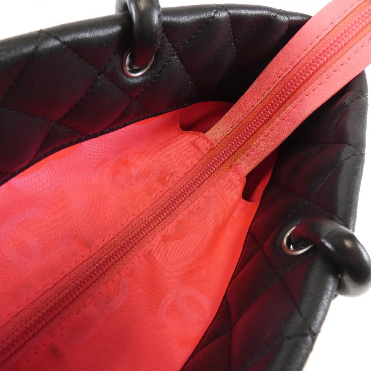 Chanel Chanel Chanel Cambon Line Calf Shoulder Bag Leather Shoulder Bag DUTY FREE for USA Size ONE SIZE - 9 Thumbnail