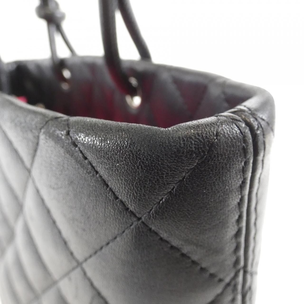 Chanel Chanel Chanel Cambon Line Calf Shoulder Bag Leather Shoulder Bag DUTY FREE for USA Size ONE SIZE - 5 Thumbnail