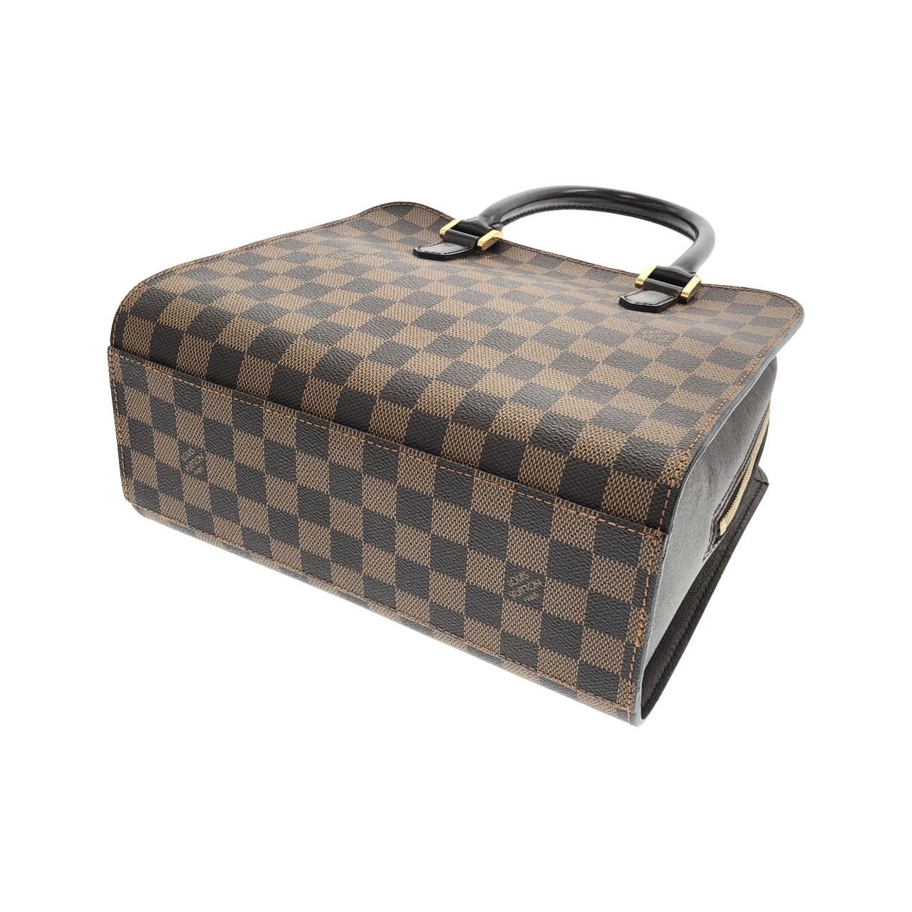 Louis Vuitton Louis Vuitton Louis Vuitton Damier Triana Coated Canvas Handbag Textile Handbag N51155 DUTY FREE for USA Size ONE SIZE - 2 Thumbnail