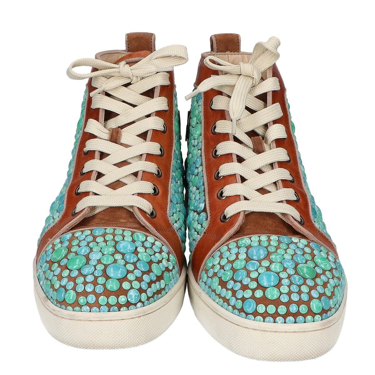 Christian Louboutin Christian Louboutin Christian Louboutin MINEROM INDIANA Velour Sneakers Textile Shoes DUTY FREE for USA Size ONE SIZE - 2 Thumbnail