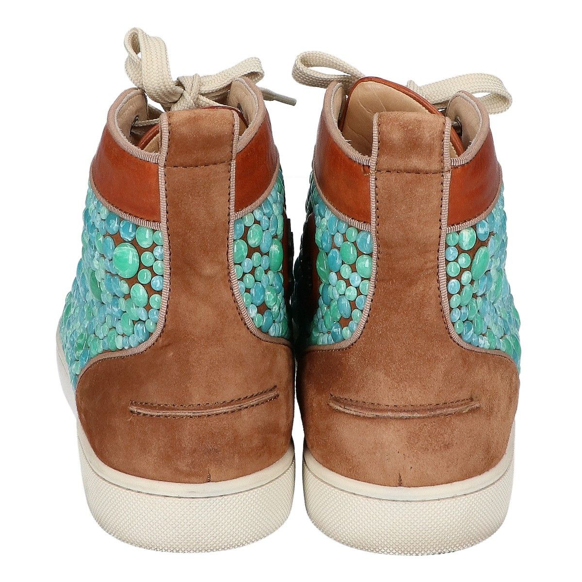 Christian Louboutin Christian Louboutin Christian Louboutin MINEROM INDIANA Velour Sneakers Textile Shoes DUTY FREE for USA Size ONE SIZE - 3 Thumbnail
