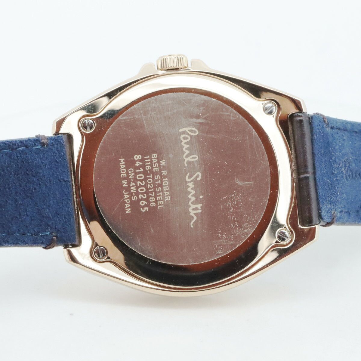 Paul Smith Paul Smith Paul Smith Closed Eyes Stainless Steel Mens Watch Metal Quartz BV1-229-10 DUTY FREE for USA Size ONE SIZE - 4 Thumbnail