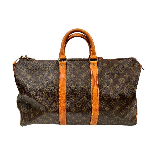 Louis Vuitton Louis Vuitton Louis Vuitton Monogram Boston Bag Textile Travel Bag M41418 DUTY FREE for USA Size ONE SIZE - 2 Thumbnail