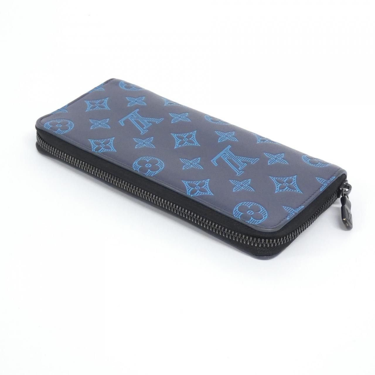 Louis Vuitton Louis Vuitton Louis Vuitton Monogram Shadow Long Wallet Leather Long Wallet M82322 DUTY FREE for USA Size ONE SIZE - 3 Thumbnail