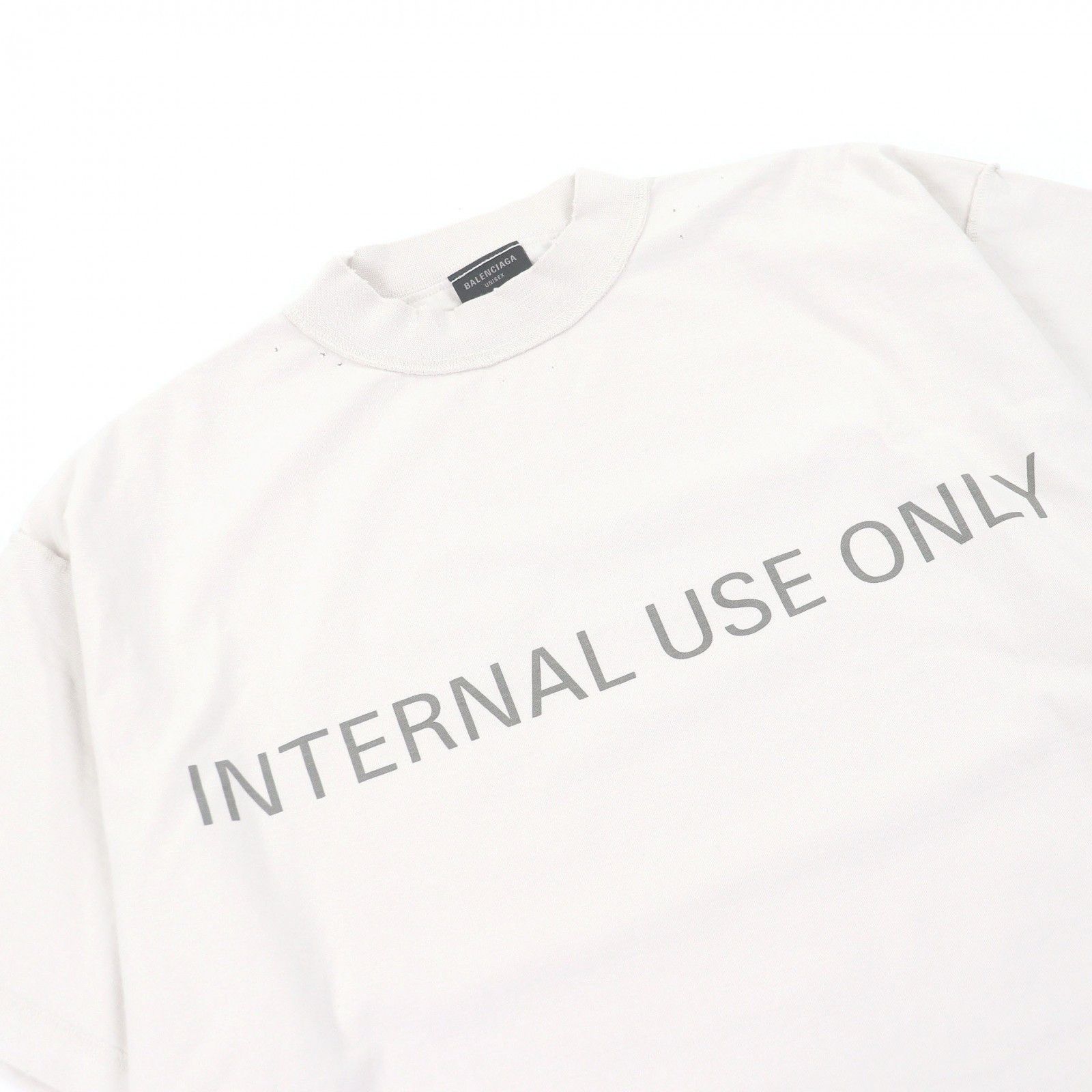 Balenciaga Balenciaga Balenciaga Cotton Short Sleeve T Shirt Textile T-Shirts DUTY FREE for USA Size ONE SIZE - 2 Thumbnail