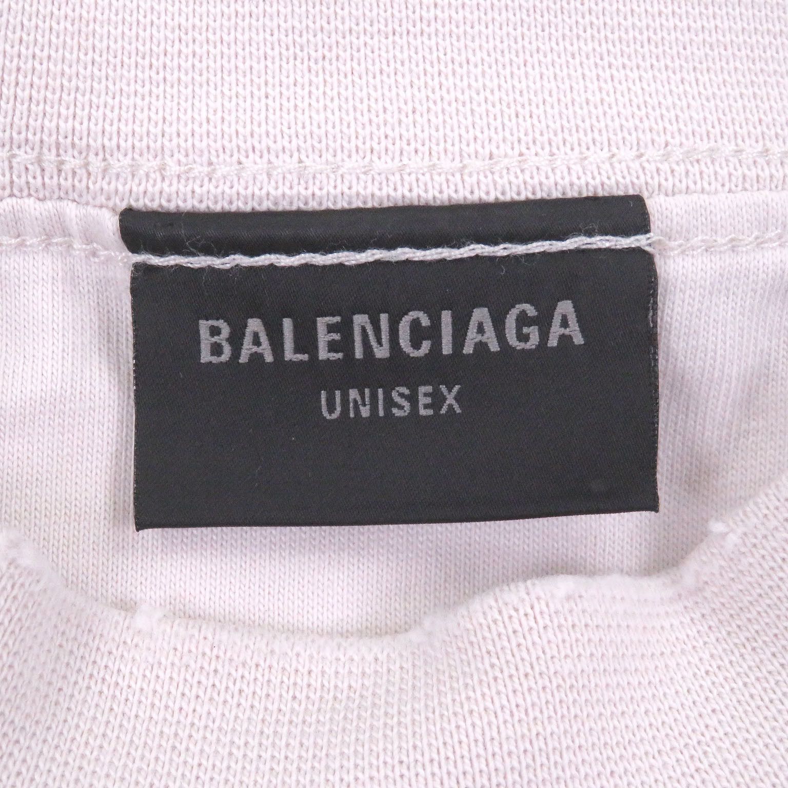Balenciaga Balenciaga Balenciaga Cotton Short Sleeve T Shirt Textile T-Shirts DUTY FREE for USA Size ONE SIZE - 4 Thumbnail