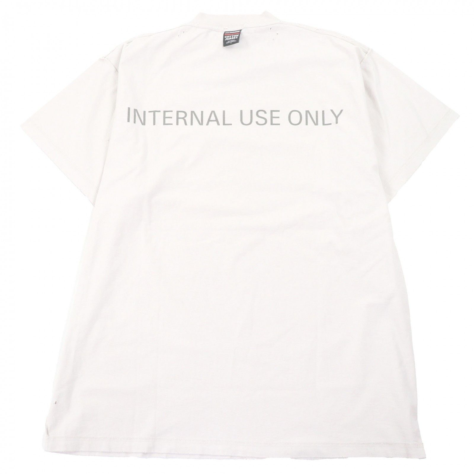 Balenciaga Balenciaga Balenciaga Cotton Short Sleeve T Shirt Textile T-Shirts DUTY FREE for USA Size ONE SIZE - 3 Thumbnail