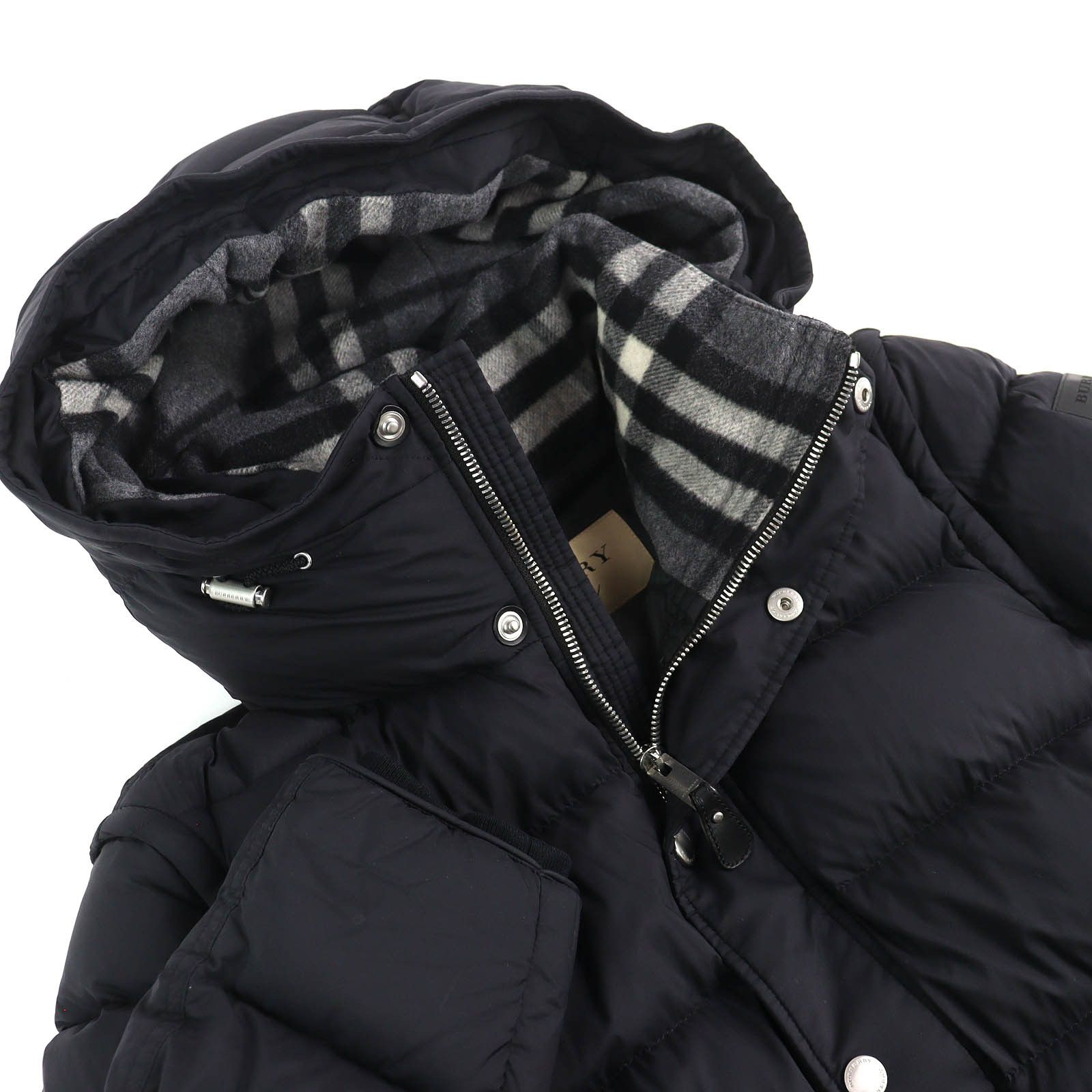 Burberry Burberry Burberry Down Hooded 2way Jacket Textile Outerwear DUTY FREE for USA Size ONE SIZE - 4 Thumbnail