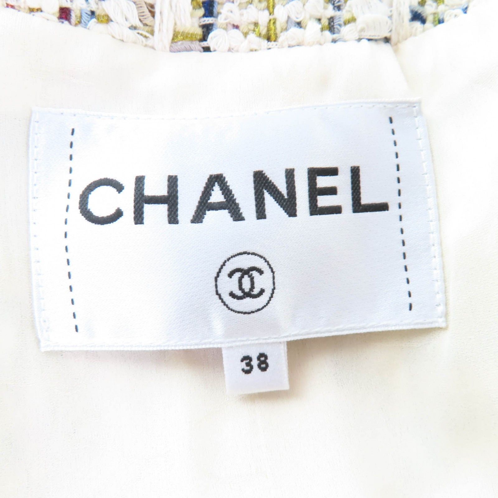 Chanel Chanel Chanel Tweed Hooded Jacket Textile Outerwear P58379V44257 DUTY FREE for USA Size ONE SIZE - 7 Thumbnail