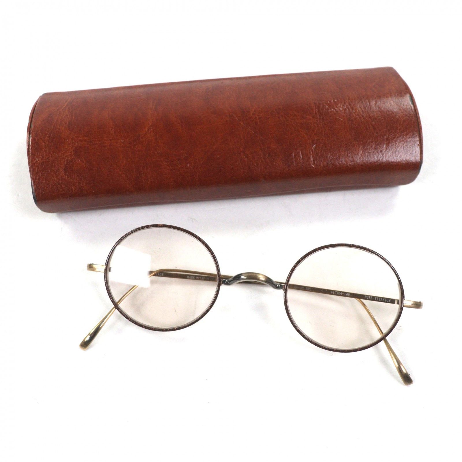 Other Other Kaneko Optical KV-32 Titanium Sunglasses Metal Sunglasses KV-32BRL DUTY FREE for USA Size ONE SIZE - 2 Thumbnail